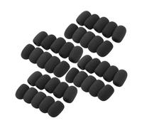 Parliky 50 Pezzi Coperture in Spugna per Microfono Amplificatore Protezione Morbida Antivento 20X15X5Mm Coperture Protettive Antisporco per Microfono per Eventi Pubblici e Spettacoli