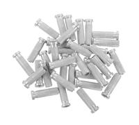 Parliky 50 Pezzi Inserti Freccia Filettati in Alluminio con Motivo Rete Base Leggera e Resistente Accessori per Frecce Facili da Installare Compatibili con Aste per Tiro con Arco