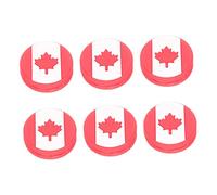 Parliky 6 Ammortizzatori Antivibrazione per in Silicone Resistente Assorbe e Previene Gomito del Tennista Leggeri e Design Canada
