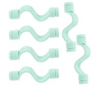 Parliky 6 Pezzi Fermaporta Lavatrice Magnetico Flessibile per Carico Frontale Supporto Porta con Forte Magnete per Ventilazione e Controllo Odori Facile da Usare e Installare