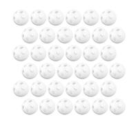 Parliky 60 pezzi Palline Sonaglio Bianche per Giochi Infantili Inserti Sonori in Plastica per Peluche e Sonagli Fai da Te per Progetti Creativi e Riparazioni