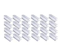 Parliky 60 Pz porta etichette da scaffale porta etichette in filo metallico marcatori asse merce price's plasil cestino adesivi trasparenti detentore del espositore per cartelli pvc