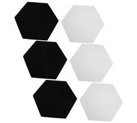 Parliky 6pezzi Pannelli Fonoassorbenti Autoadesivi per Isolamento Acustico Materiali Leggeri e Resistenti per Pareti per Stadi e Campi da Calcio Alta Densità e Buone Prestazioni