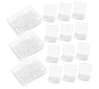 Parliky 750 Pezzi Clips in Metallo Bianchi Fermagli per Documenti Segnalibri e Organizzazione Ufficio e Scuola Design Liscio Antigraffio per Protezione Fogli e Mani