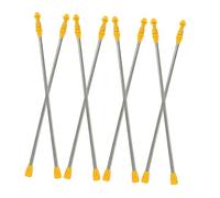 Parliky 8 pezzi Barra Spray in Acciaio Resistente Asta Telescopica Estensibile per Nebulizzatori da Giardino per Coltivazioni e Uso Agricolo Prolunga Professionale per Spruzzatori ad Alta