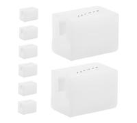 Parliky 8 Pezzi Paraspigoli Silicone per Sicurezza Dei Protezione per Maniglie Facile Installazione e Resistente Completo