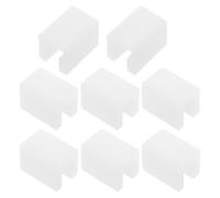 Parliky 8 pezzi Proteggi Angoli Morbidi in Silicone Trasparente per Paraspigoli per Armadietti Sicurezza Casa con Gomma Flessibile Facile Installazione e Design Elegante