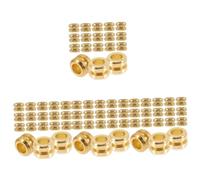 Parliky 80pezzi Perline Metalliche Per Corde Di Chitarra Accessori Per Chitarra Acustica e Materiale Resistente e Facile Utilizzo Migliora Suono e La Risposta Delle Corde