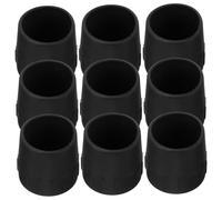 Parliky 9 pezzi Proteggi Gambe Treppiede Chitarra Gomma Antiscivolo per Supporto Chitarra Acustica e Display Facile Installazione per Stabilità Strumenti Musicali