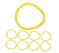 Parliky 96 Pezzi Elastic Potholder Weaving Loom Loops Kit Stretchy Cord for DIY Crafting Beginner-Friendly Elastic String for Bracelet Wallet And Coaster Weaving