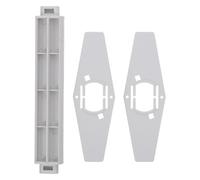 Parliky Adattatore in Plastica per Rotolo Carta Stampante Etichette Tsc, Rullo Interno Portarotolo Resistente per Ufficio e Magazzino, Accessorio per Stampante Codici a Barre