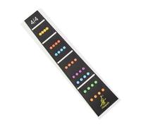 Parliky Adesivi Posizione Dita Violino Fretboard Stickers Intonazione Guida per Principianti Facili da Applicare e Resistenti Etichette Adesive Tastiera Violino per Suonare Corretto