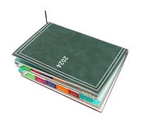 Parliky Agenda Giornaliera Fitness Verde Scuro Journal per Allenamento Uomo Planner Annuale Autodisciplina Notebook per Organizzazione ed Efficienza