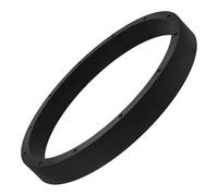 Parliky Anello in Silicone per Base Bombola Propano da 20-40 Libbre, Supporto per Bombola di Gas, Nero, Facile da Installare, Adatto per attività all'Aperto