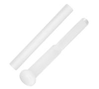 Parliky Bacchette per Campane Tibetane di Cristallo 2 Pezzi in Acrilico Design Ergonomico per Meditazione Yoga e Suoni Armoniosi Ciotole Sonore