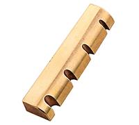 Parliky Capotasto Ottone Per Strumenti Corda Sostituzione Facile Per Basso e Chitarra Design Pratico e Compatto Per Migliorare Suono e La Stabilità Delle Corde