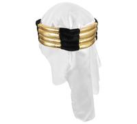 Parliky Cappello Arabo Nero per Festa e Cosplay Accessorio Leggero e Decorativo per Performance e Carnevali Copricapo Facile da Indossare e Adatto Celebrazioni e Party