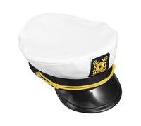 Parliky Cappello Capitano per Addio al Celibato e Matrimoni Berretto Marinaio Elegante e Confortevole Accessorio a Tema Marittimo per Feste e Eventi