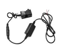 Parliky Caricatore USB per con Presa Montaggio Manubrio Adattatore Alimentatore USB per Smartphone Tablet GPS e Fotocamere Digitali Nero