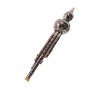 Parliky Chinese Hulusi Flute B Key Traditional Triple-tone Gourd Wind Instrument For Beginners And Student Practice