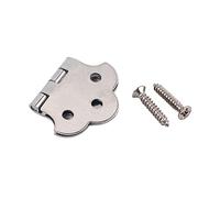 Parliky Cigar Box Guitar String Hinge Tailpiece Metallo Con Viti Accessorio Per Chitarra Cigar Box Design Leggero e Resistente Adatto Per Corde Pallone