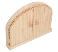 Parliky Copertura per Interruttore in Legno Decorativa Protezione per Interruttore della Luce Forma di Porta Aggiunge Eleganza Ispirata alla Natura Agli Spazi