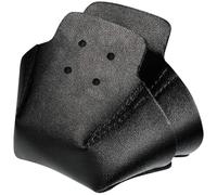 Parliky Copri Punte in Pelle per Pattini a Rotelle Protezione Puntale Fori per Lacci Copripunta Protettivo Nero per Scarpe da Pattinaggio a Rotelle Set 1 Paio Adatto a Tutti i Modelli