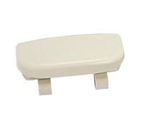 Parliky Custodia Porta Occhiali da Sole Auto Beige Organizer Multifunzione per Parasole Protezione Anti- e Polvere con Doppia Fibbia Materiale Abs Resistente per Occhiali da Guida