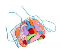 Parliky Educativo Organi Corpo Grembiule Didattico per Strumento Apprendimento Anatomia per Scuola e Casa
