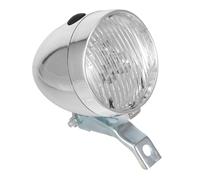 Parliky Faro Anteriore per Bicicletta Retrò con LED Luce da Ciclismo Versatile e Resistente per Uso Esterno Lampada Frontale Sicura per Mountain Bike Notturna Corpo Solido e Lente