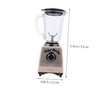 Parliky Giocattolo Mini Frullatore da Cucina Giocattolo, Accessorio Casa delle Bambole, Gioco Educativo per Sviluppo Creativo e Abilità Sociali, Colore Rosa Compatto