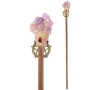 Parliky in Cristallo Naturale Decorativa per Halloween e Cosplay Scettro Leggero e Resistente Accessorio Unico per Spettacoli e Regali Creativi