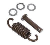 Parliky Kit Molle e Ganci per Altalena da Veranda in Metallo Resistente Perno e Smorzatore Accessori per Appendere Amache e Sedie Sospese per Uso Esterno e Interno