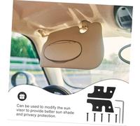Parliky Kit Riparazione Clip Aletta Parasole Auto Staffa Resistente per Fissaggio e Sostituzione Installazione Facile e Protezione Uv