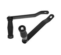 Parliky Leva per Argano Manuale per Rimorchio Barca 2 Pezzi in Ferro Zincato Resistente alle Intemperie Impugnatura Ergonomica per Traino e Recupero Pesante