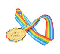 Parliky Medaglie D’Oro per con Nastro al Collo Premi per Pattinaggio e Sport Medaglie del Posto per Eventi Scolastici e Competizioni Sportive