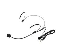 Parliky Microfono Amplificatore Vocale Cablato con Cuffie Auricolari Omnidirezionali Headset per Insegnanti Guide Turistiche Presentazioni e Spettacoli Design Leggero e Confortevole per