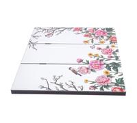 Parliky Mini Paravento Pieghevole in Acrilico Resistente Motivi Tradizionali Cinesi, Schermo Decorativo da Scrivania per Ufficio e Casa, Divisorio Salvaspazio per Studio e Dormitorio