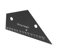 Parliky Misuratore Di Corde Per Chitarra Righello Per Setup e Livellamento Strumenti Per Liutai Facile Da Trasportare e Utilizzare Scale Chiare e Resistenti Accessorio Per Amanti Della