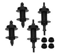 Parliky Mozzo per Bicicletta con Freno a Disco 36 Fori, Set 2 Paia Mozzi Anteriori e Posteriori a Sgancio Rapido in Metallo Cavo, Ricambio per Mountain Bike e Bici da Strada, Compatibile