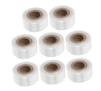 Parliky Nastro Autoinnestante per Piante PE Trasparente, 8 Pezzi 30mm x 100m, per Innesto Alberi da Frutto e Bonsai, Protezione Resistente alle Intemperie e Crescita Ottimale