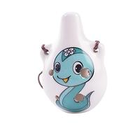 Parliky Ocarina in Ceramica Design Ergonomico e Facile da Suonare, Strumento Musicale Decorativo come Regalo per Principianti e Professionisti