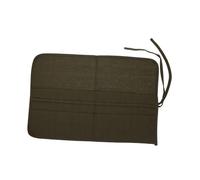 Parliky Organizer per Pennelli da Pittura in Tela Astuccio Arrotolabile per Artisti e Make-up Custodia Grande e Compatta per Pennelli Matite e Cosmetici Multifunzione