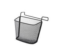 Parliky Organizzatore da Ufficio Sospeso in Ferro Nero Portaoggetti da Appendere Gancio senza Fori Cestino Porta Penne e Portadocumenti Salvaspazio per Scrivania