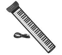 Parliky Pianola Arrotolabile Silicone Per Piano Portatile e Facile Trasportare e