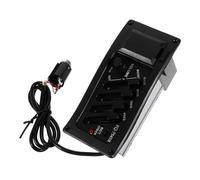 Parliky Pickup Piezo per Chitarra Acustica con Equalizzatore a 4 Bande e Controllo del Volume Eq-7545r