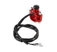 Parliky Pulsante Interruttore Avviamento e Arresto Motore per Motocicletta Atv Comando Manubrio Resistente Installazione Semplice Compatibile Veicoli Fuoristrada e Quad