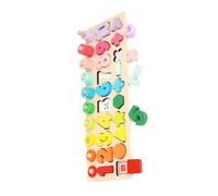 Parliky Puzzle in Legno per Forme Geometriche e Numeri Colorati Gioco Educativo per Sviluppo Motricità Fine e Coordinazione Occhio-Mano Stimola Apprendimento Forme e Colori Come