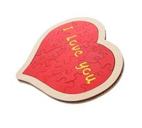 Parliky Puzzle Legno Forma Decorazione Romantica per Anniversari e Matrimoni e Portatile per