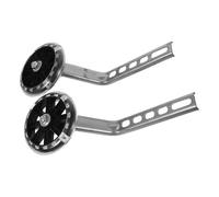 Parliky Rotelle LED per Bicicletta di Stabilizzatori Regolabili per Bici Ragazzo Ragazza e Ragazza Ruote Ausiliarie Resistenti e Sicure per Allenamento Accessori Bici Ribaltamento Nero